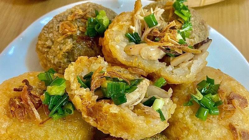 Thành phẩm xôi gà nấm