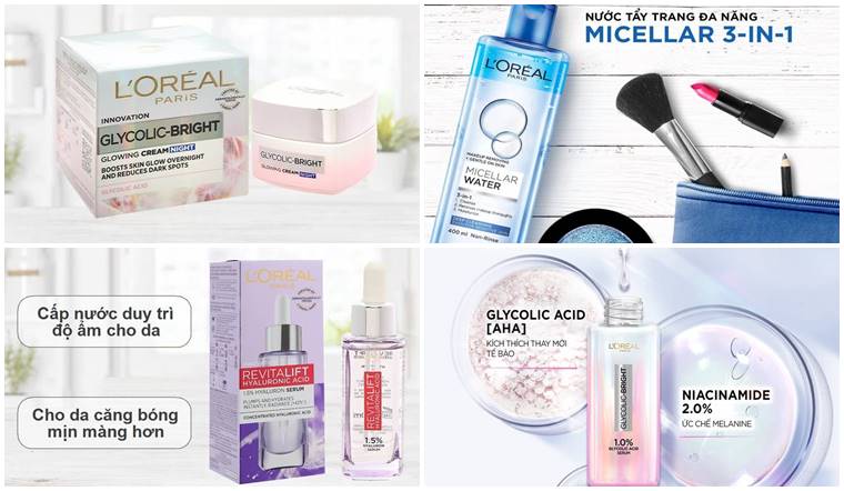 Sáng da giảm thâm nám cùng bộ sản phẩm của L'Oréal tại Bách hóa XANH