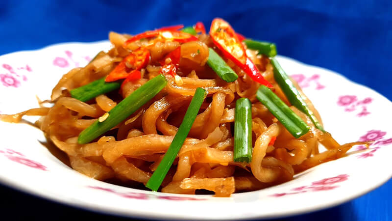 Nấm bào ngư xào tỏi