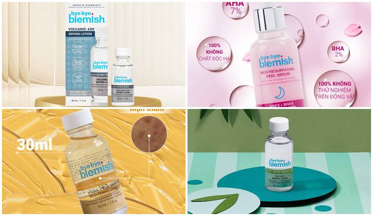 Giới thiệu hãng Bye Bye Blemish mở bán tại Bách hóa XANH