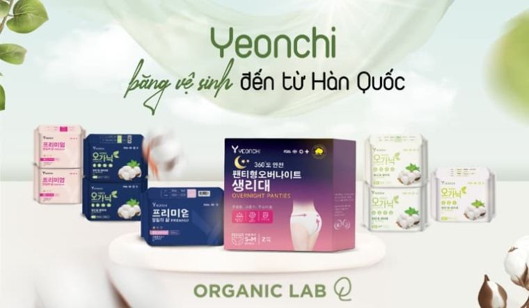 Giới thiệu băng vệ sinh Yeonchi tự nhiên, mềm mại đến từ Hàn Quốc 