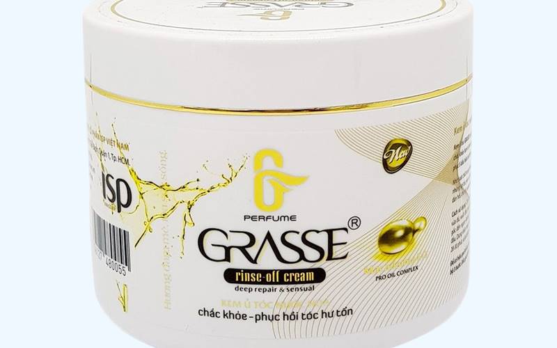 Kem ủ tóc nước hoa Grasse dưỡng tóc chắc khỏe phục hồi hư tổn