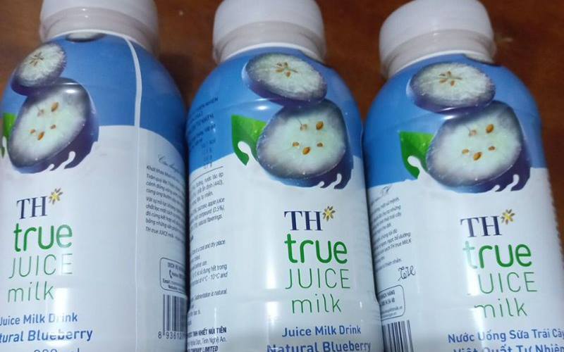 Sữa trái cây TH True Juice Milk vị việt quất