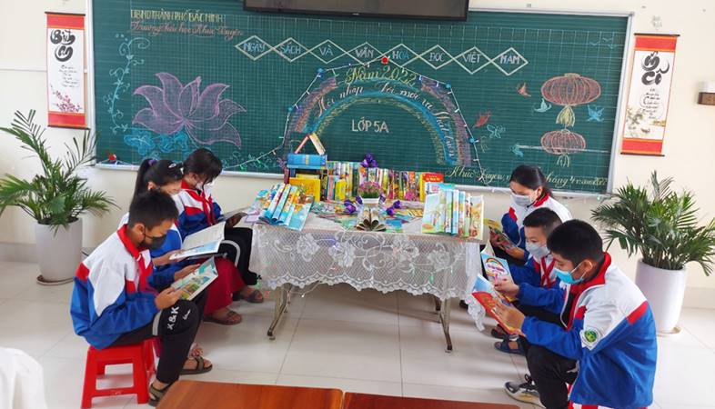 Lưu ý khi trang trí bảng ngày hội đọc sách