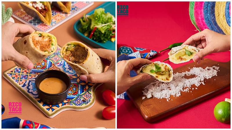 Bánh taco là món nổi bật tại Rico Taco