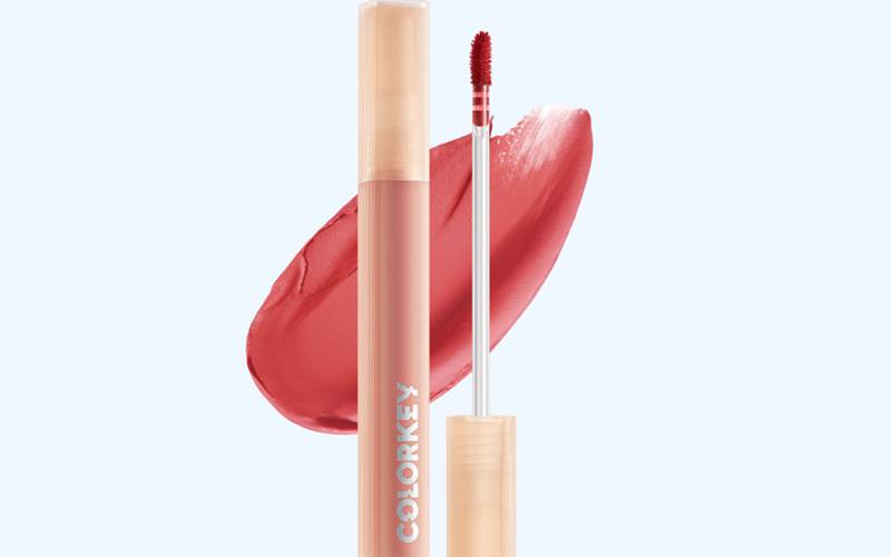 Son đỏ hồng COLORKEY Watery Matte Lip Tint màu R300 Son đỏ hồng COLORKEY Watery Matte Lip Tint màu R300