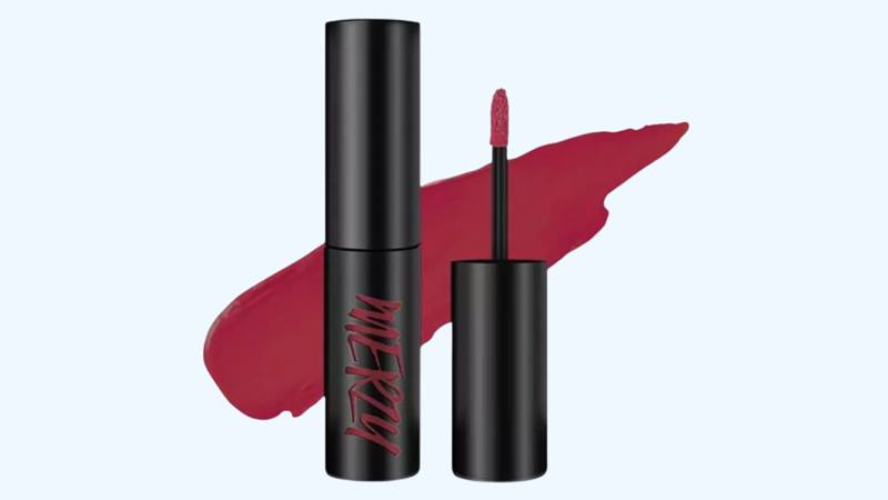 Son đỏ hồng Merzy The First Velvet Tint màu V10 Son đỏ hồng Merzy The First Velvet Tint màu V10