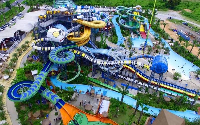 Địa điểm đi chơi ở Hà Nội ngày 30/4 - Công viên nước Hồ Tây Địa điểm đi chơi ở Hà Nội ngày 30/4 - Công viên nước Hồ Tây