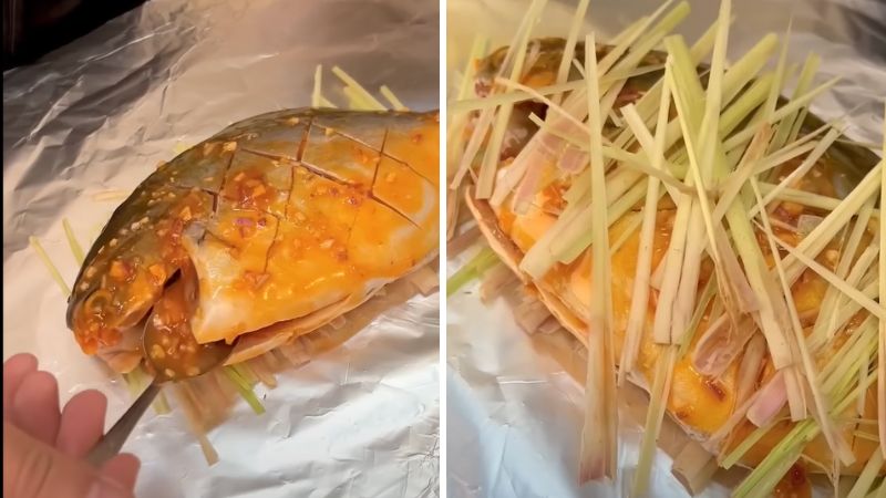 Nướng cá chim