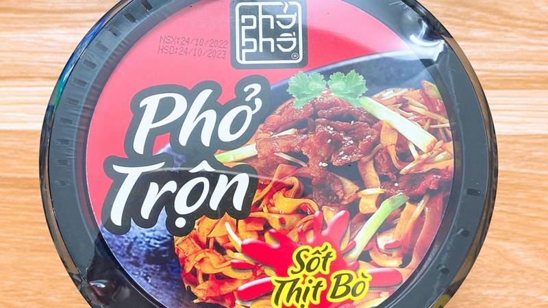 Phở trộn ăn liền sốt thịt bò Phở Phố