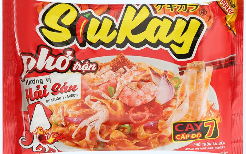 Phở trộn Siukay hương vị hải sản
