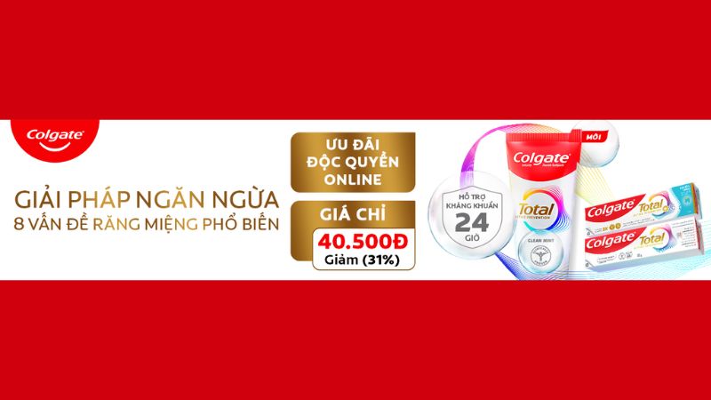 Mua kem đánh răng Colgate Total ở đâu?
