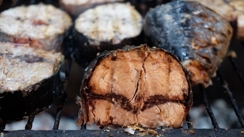 Cá ngừ nướng