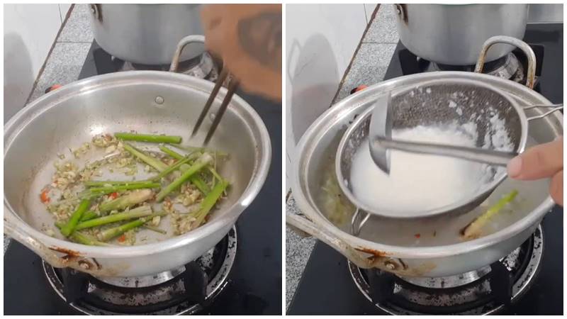 Nấu canh mẻ
