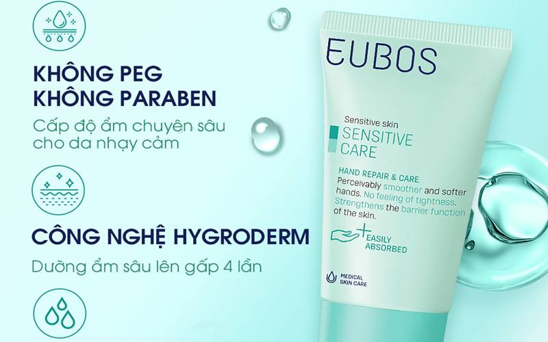 Review chi tiết kem dưỡng da tay Eubos Review chi tiết kem dưỡng da tay Eubos