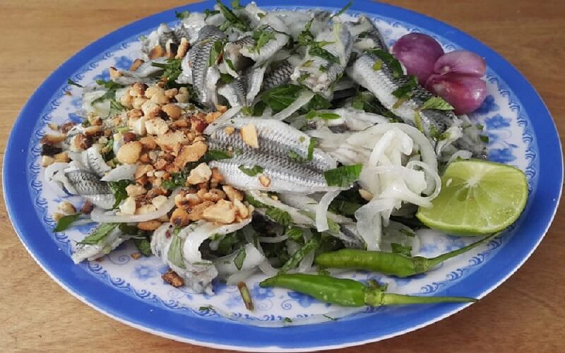 Gỏi cá rô phi tươi