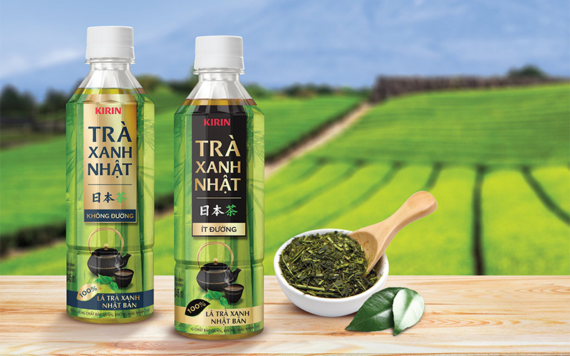 Trà xanh nhật Kirin 