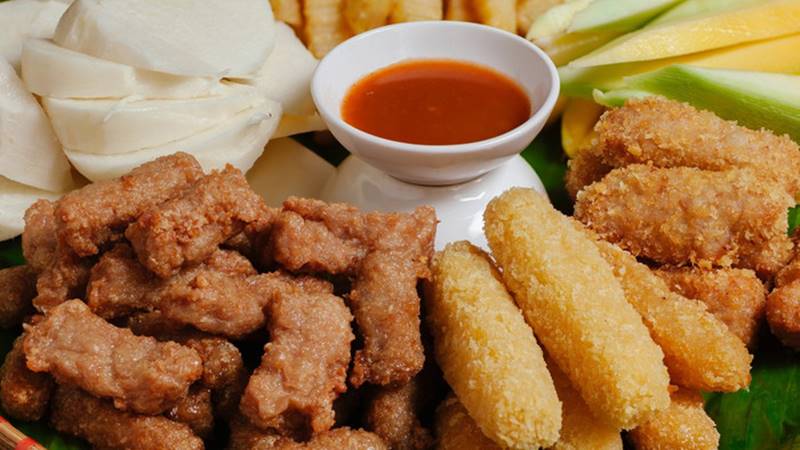 Các món ăn vặt tại quán 36 Các món ăn vặt tại quán 36