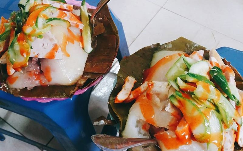 Bánh giò Cô Béo với đầy ắp topping Bánh giò Cô Béo với đầy ắp topping