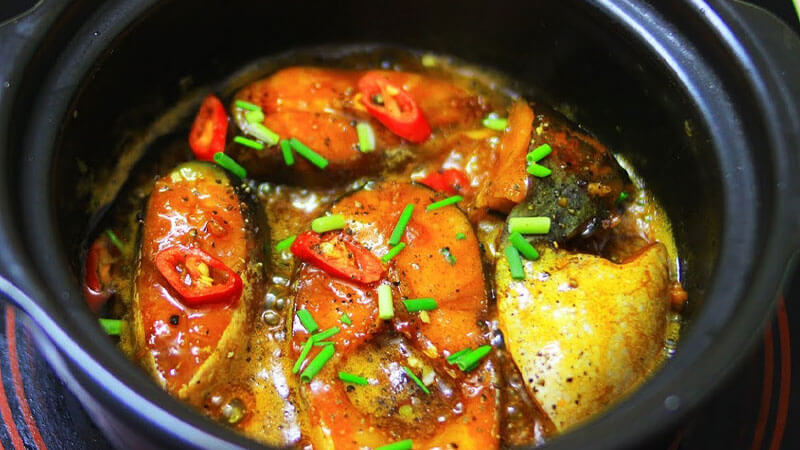 Cá basa kho tộ Cá basa kho tộ