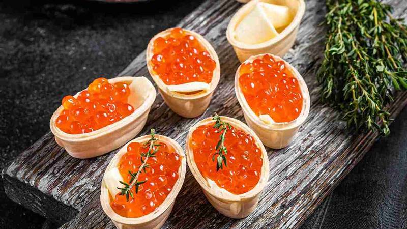 Thành phần dinh dưỡng có trong trứng cá hồi