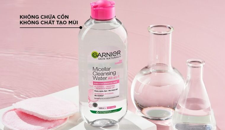 Vì sao nước tẩy trang Garnier hồng được nhiều người lựa chọn?