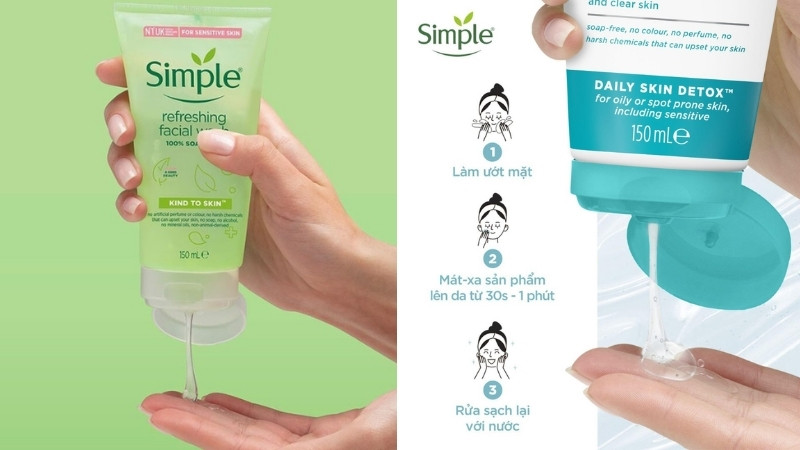 Các câu hỏi thường gặp về sữa rửa mặt Simple cho da dầu