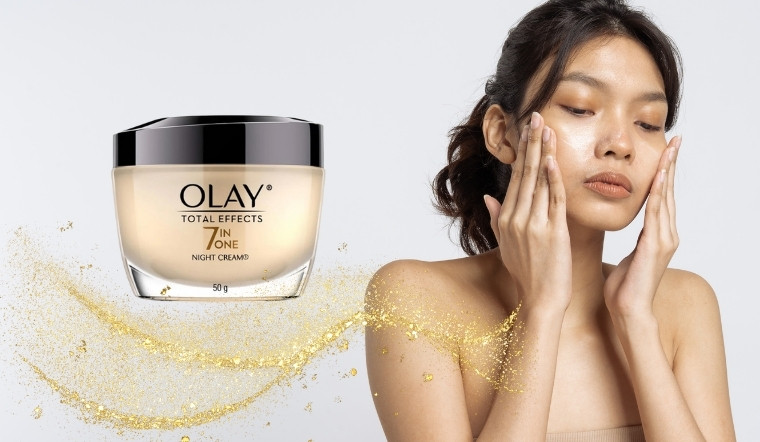 Review kem dưỡng da Olay Total Effects 7 in One Night Cream ngừa lão hóa ban đêm