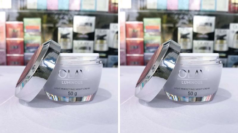 Hướng dẫn sử dụng kem dưỡng Olay Luminous Light Perfecting Night Cream
