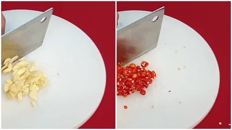 Sơ chế các nguyên liệu khác