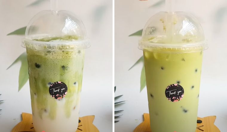 Cách làm matcha sữa gấu thơm ngon, uống là ghiền