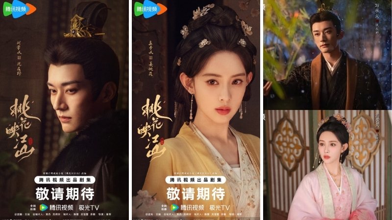 Đào Hoa Ánh Giang Sơn - Peach Blossom Đào Hoa Ánh Giang Sơn - Peach Blossom