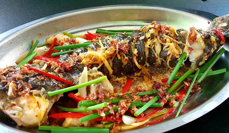 Đổi vị với món cá lóc hấp bia không tanh, thịt ngon ngọt