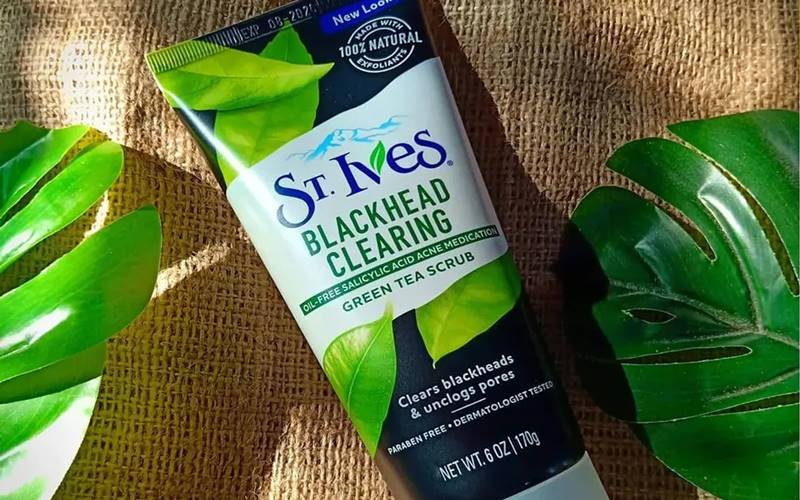 Sữa rửa mặt St.Ives tẩy tế bào chết trà xanh ngừa mụn Sữa rửa mặt St.Ives tẩy tế bào chết trà xanh ngừa mụn