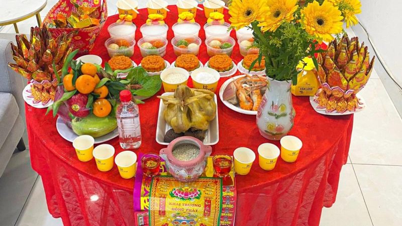Văn khấn khai trương, cúng khai trương Văn khấn khai trương, cúng khai trương