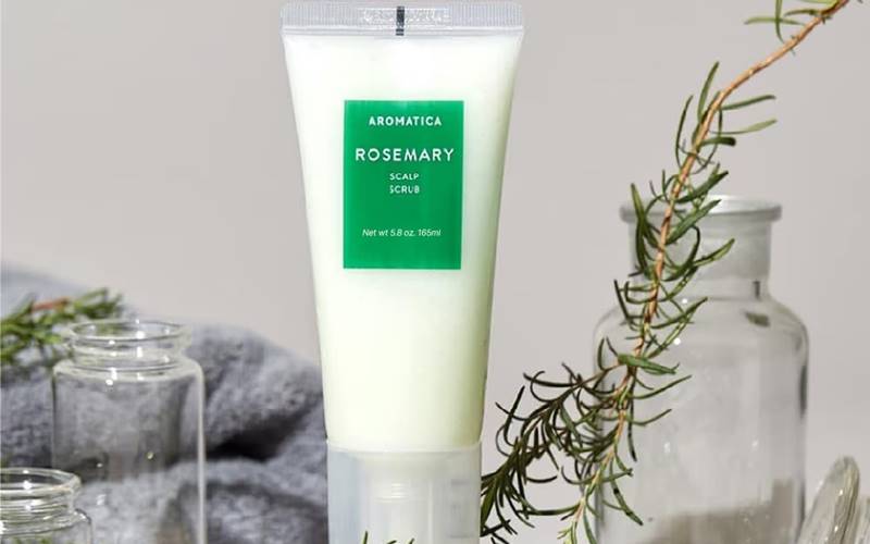 Muối tẩy tế bào chết da đầu Aromatica từ hương thảo