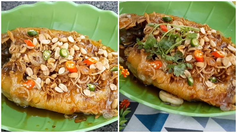 cá diêu hồng sốt me