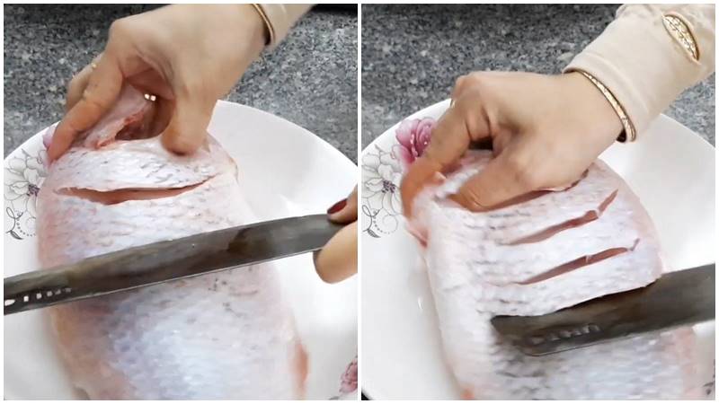 Sơ chế cá diêu hồng