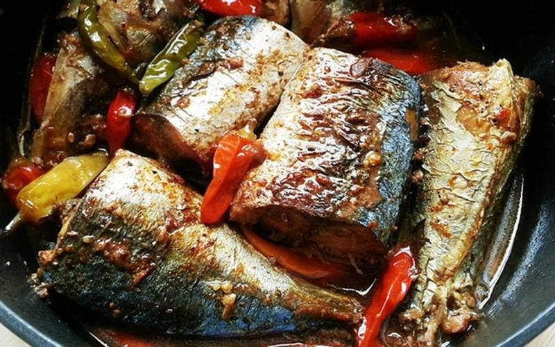 cách kho cá nục xì dầu