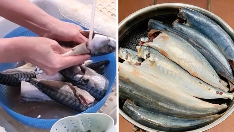 Sơ chế và ướp cá nục