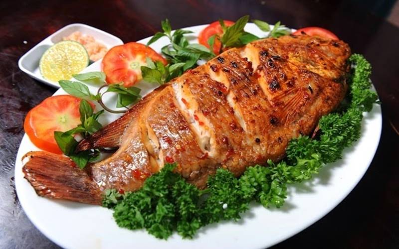 Cách nướng cá diêu hồng sả ớt bằng nồi chiên không dầu
