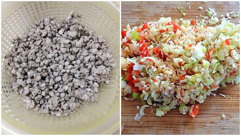 Sơ chế nguyên liệu