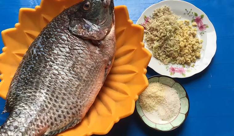 Nguyên liệu làm món cá rô phi nướng nồi chiên không dầu