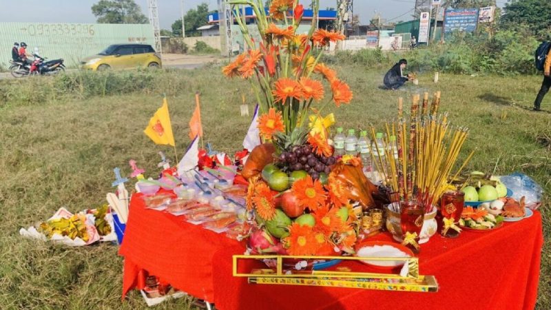 Chuẩn bị lễ vật cúng động thổ Chuẩn bị lễ vật cúng động thổ