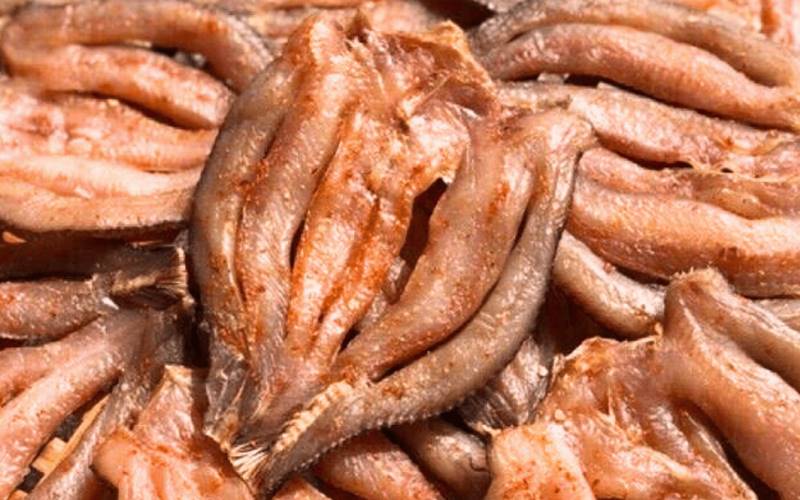 Nguyên liệu làm món chà bông khô cá lóc