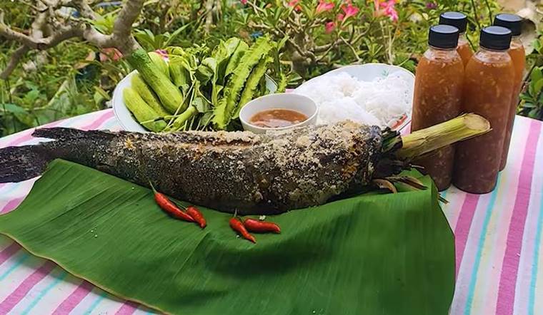 Cách làm cá lóc nướng muối tuyết ngon, ít tanh