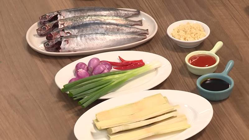 Nguyên liệu làm món cá nục kho mía