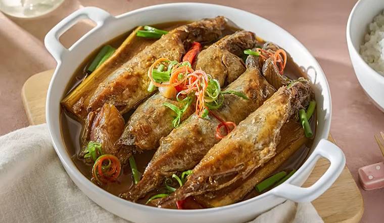 Thử làm cá nục kho mía siêu dễ, mềm xương, đẫm vị