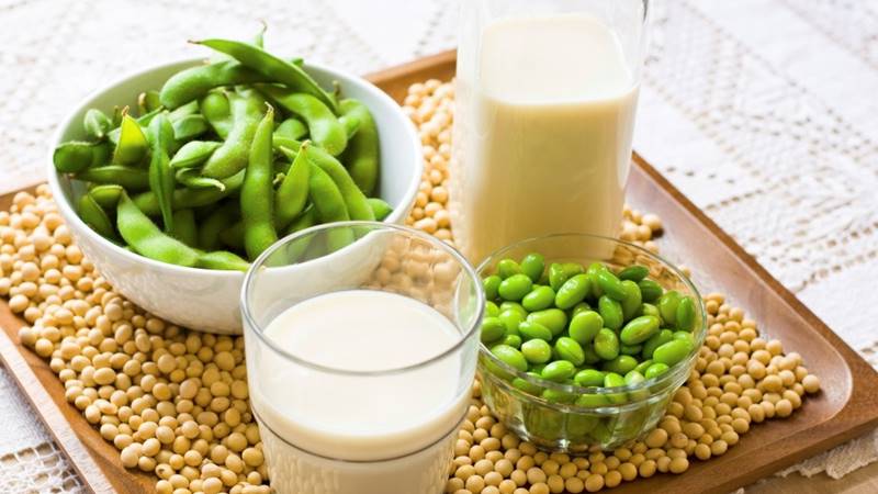 Ăn nhiều đậu nành