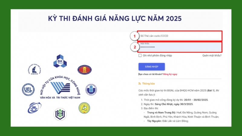 Đăng nhập vào tài khoản Đăng nhập vào tài khoản